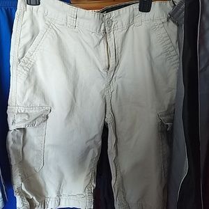 Boy Levi's khaki cargo shorts